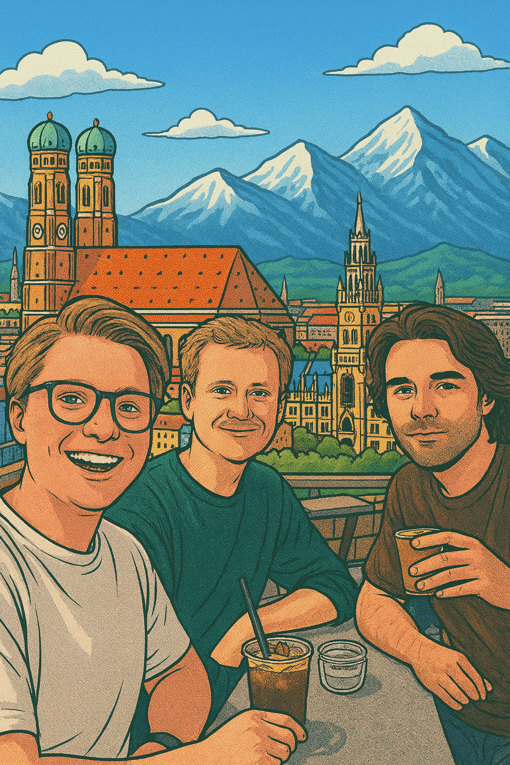 Team in München